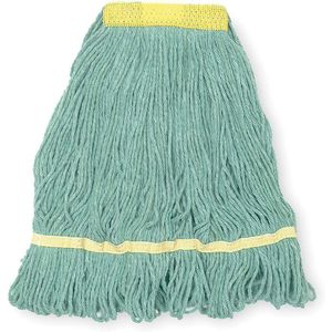 TOUGH GUY 1TYT4 Wet Mop Antimicrobial Small Green | AB3KVE