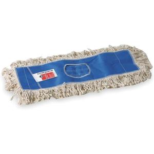 TOUGH GUY 1TZC8 Dust Mop Cut End Size 18 Inch White/blue | AB3KYW
