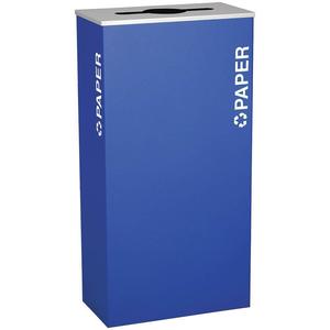 TOUGH GUY 22N290 Recycling Container 17 Gallon Royal Blue | AB6WBD
