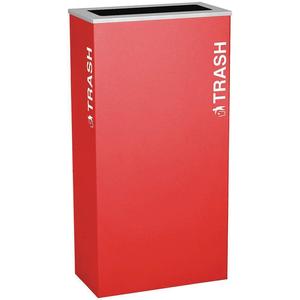 TOUGH GUY 22N302 Indoor Trash Can 17 Gallon Red | AB6WBQ