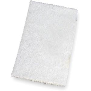 TOUGH GUY 2NTG7 Scouring Pad Non-abrasive White 6 x 9 - Pack Of 20 | AC2WUR