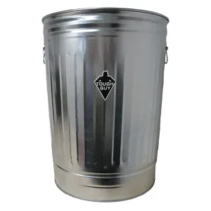 TOUGH GUY 2PYW6 Utility Contaner 31 Gallon Silver 27 Inch Height | AC3ARK