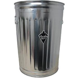 TOUGH GUY 2PYX5 Utility Container Silver 23-1/4 Inch Height | AC3ARQ