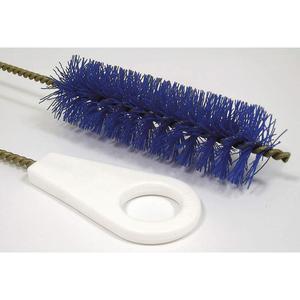 TOUGH GUY 2VHF6 Pipe Brush With Handle Nylon Blue 18 Inch Overall Length | AC3QEC