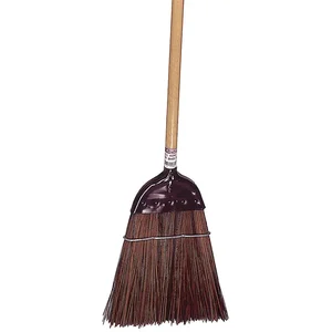 TOUGH GUY 30E834 Upright Broom Metal Cap 45 Inch Length | AC4LVJ