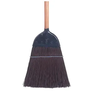 TOUGH GUY 30E836 Upright Broom Metal Cap 45 Inch Length | AC4LVK