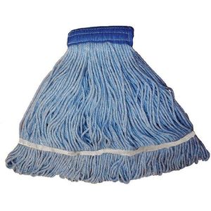 TOUGH GUY 30LU83 Wet Mop Cotton/rayon/polyester 5 Inch Blue | AF9NTR