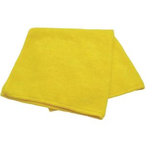 TOUGH GUY 32UV12 Microfiber Towel Yellow 16 x 16 inch PK12 | AH3LLY