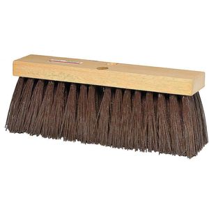 TOUGH GUY 3A325 Push Broom Brown Polypropylene Street Sweep | AC8GJX