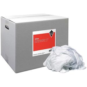 TOUGH GUY 3U586 New Sheeting Rags Cotton 25 Lb. Box | AD2TMZ