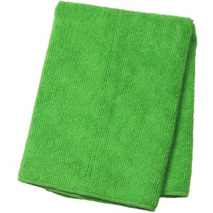 TOUGH GUY 46U235 Microfiber Cloth 16 x 16 Inch Green | AD6PEZ