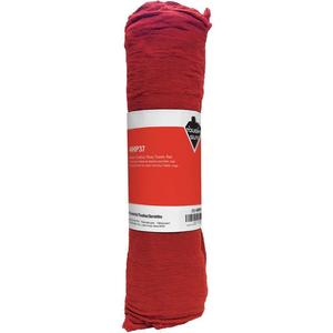 TOUGH GUY 4HP37 Shop Towels New Cotton Red - Pack Of 25 | AD8ANW