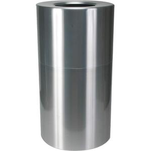 TOUGH GUY 4PGH1 Runder Behälter Satiniertes Aluminium 35 G | AD9CJE