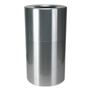 TOUGH GUY 4PGH1 Round Container Satin Aluminium 35 G | AD9CJE