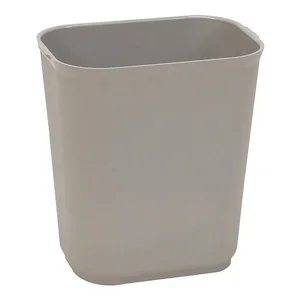 TOUGH GUY 4PGL5 Wastebasket Gray 14 Qt | AD9CJW