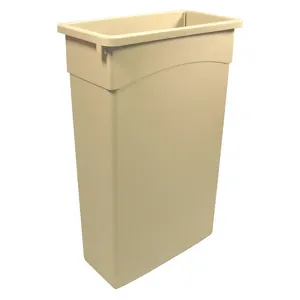 TOUGH GUY 4PGV1 Rectangular Container 23 G Beige | AD9CMA