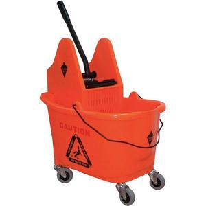 TOUGH GUY 5CJK5 Mop Bucket And Wringer Orange Down Press | AE3DJT