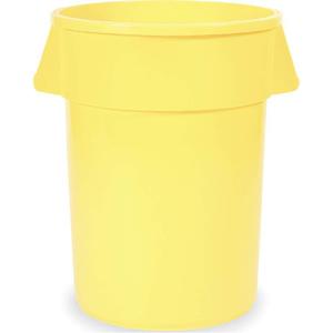 TOUGH GUY 5DMT5 Utility Container 32 Gallon Lldpe Yellow | AE3JHR
