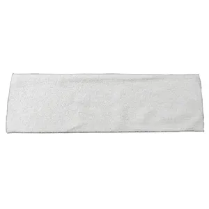 TOUGH GUY 6DMY6 Microfiber Floor Pad White 18 Inch - Pack Of 50 | AE8KQH