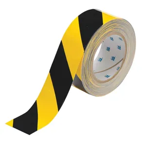 TOUGHSTRIPE 104317 Floor Marking Tape Roll 2 Inch W 100 Feet Length | AA3YPA 11Z089