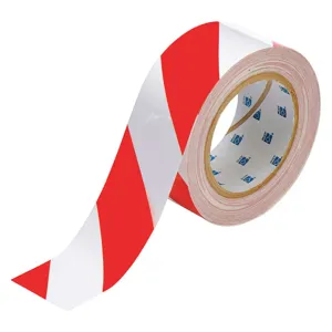 TOUGHSTRIPE 104318 Floor Marking Tape Roll 2 Inch W 100 Feet Length | AA3YPF 11Z094