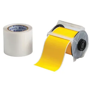 TOUGHSTRIPE 142164 Floor Marking Tape Roll 4 Inch W 100 Feet Length | AA3ZBB 12A020