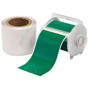 TOUGHSTRIPE 142173 Floor Marking Tape Roll 4 Inch W 100 Feet Length | AA3ZBE 12A023