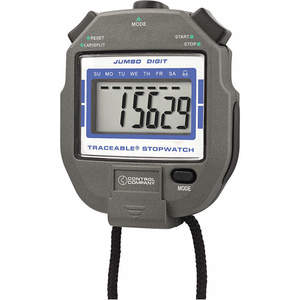 TRACEABLE 1051 Stopwatch Jumbo Digital Nist 3x2 | AE3ERV 5CVT8