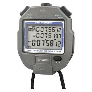 TRACEABLE 1052 Memory Stopwatch Lcd | AF4XKT 9NU56