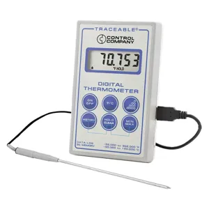 TRACEABLE 4000 Thermistor Thermometer -58 To 302 F Digital | AC9VUM 3KTV2