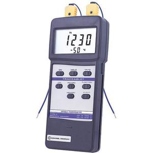 TRACEABLE 4137 Thermocouple Thermometer 2 Input Type K | AC9VUR 3KTW7