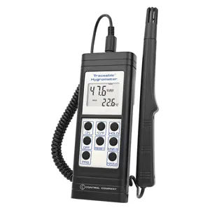 TRACEABLE 4185 Dew Point Meter 10 To 95 Relative Humidity Range | AD2AJW 3LYH7