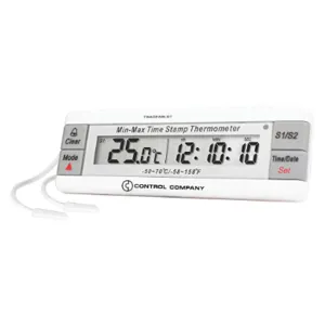 TRACEABLE 4307 Thermometer -58 To 158f Lcd | AE9KLE 6KED2