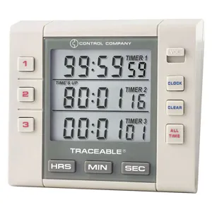 TRACEABLE 5000 Alarm Timer 3 Channel | AF4FGX 8URJ6