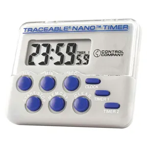 TRACEABLE 5132 Nano Timer Display 3/8 Inch Lcd | AF4TFY 9JAZ8