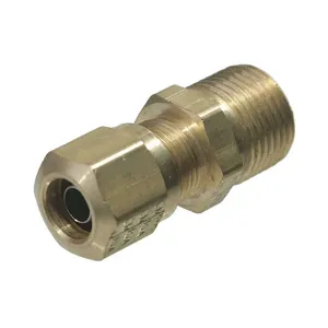 CMI 968-8NS Male Connector Compression Brass 150psi | AH3PZG 32WH01