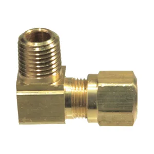 CMI 969-6-6NS Male Elbow Compression Brass 3/8 Inch Tube | AH3PZL 32WH08