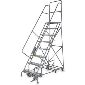 TRI-ARC KDED108246 Rolling Ladder Handrail Platform 80 Inch Height | AA9CUG 1CJJ9