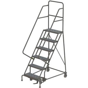 TRI-ARC KDSR106242 Rolling Ladder Unassembled Handrail Platform 60 Inch Height | AA6YYA 15F026