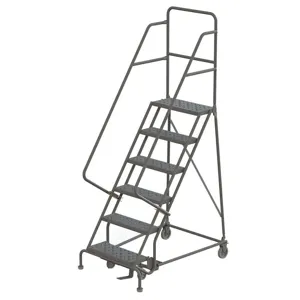 TRI-ARC KDSR106246 Rolling Ladder Unassembled Handrail Platform 60 Inch Height | AA6YXP 15F014