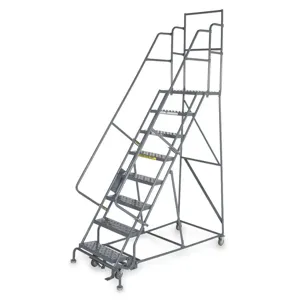 TRI-ARC KDSR115246-D2 Rolling Ladder Unassembled Handrail Platform 150 Inch Height | AA9CTW 1CJH8