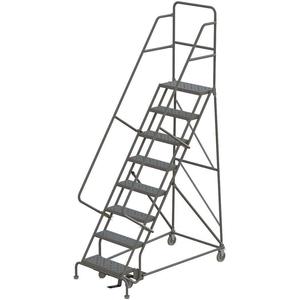 TRI-ARC KDSR108242 Rolling Ladder Unassembled Handrail Platform 80 Inch Height | AA6YYC 15F028