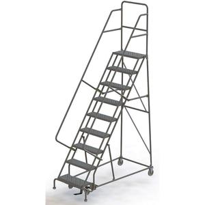 TRI-ARC KDSR109242 Rolling Ladder Unassembled Handrail Platform 90 Inch Height | AA6YYD 15F029