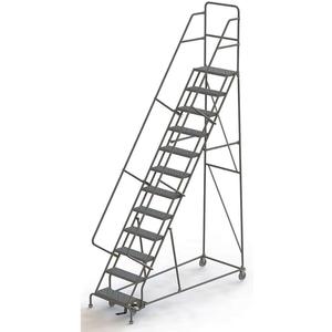 TRI-ARC KDSR112242 Rolling Ladder Unassembled Handrail Platform 120 Inch Height | AA6YYG 15F032