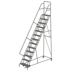 TRI-ARC KDSR113246 Rolling Ladder Unassembled Handrail Platform 130 Inch Height | AA6YXX 15F021