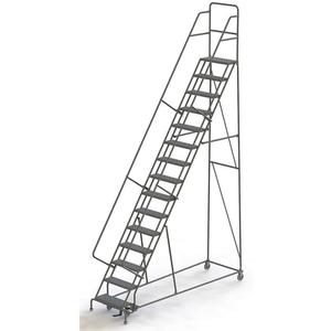 TRI-ARC KDSR115246 Rolling Ladder Unassembled Handrail Platform 150 Inch Height | AA6YXZ 15F023