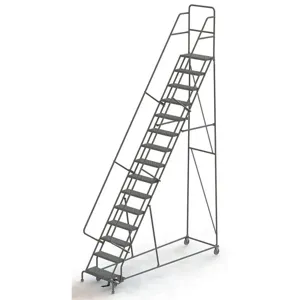 TRI-ARC KDSR115246 Rolling Ladder Unassembled Handrail Platform 150 Inch Height | AA6YXZ 15F023