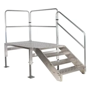 TRI-ARC TAVSM34-AS Stair Unit Aluminium 3 To 4 Steps 1000 Lb Cap | AD4RHR 43X965