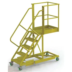 TRI-ARC UCS500530242 Rolling Ladder Unassembled Handrail Platform 50 inch Height | AA6YVM 15E963