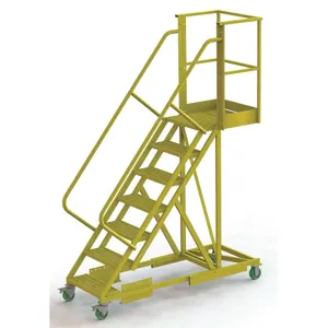 TRI-ARC UCS500720242 Rolling Ladder Unassembled Handrail Platform 70 inch Height | AA6YVD 15E955